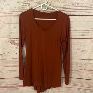 Peruvian Connection v-neck long sleeve dress